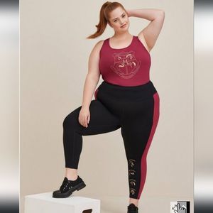 NWT Torrid Harry Potter active leggings and tanktop SET